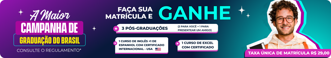 Banner Campanha FASUL Graduação